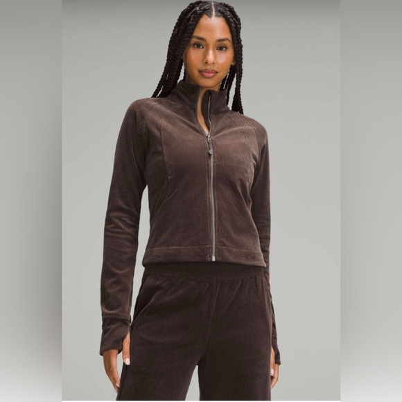 Lululemon Scuba Track Jacket *Velvet Cord - Picture 1 of 4